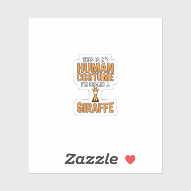 Funny Giraffe Costume Vector Shirt Design_1 (Sheet)