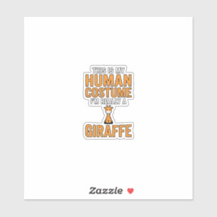 Funny Giraffe Costume Vector Shirt Design_1