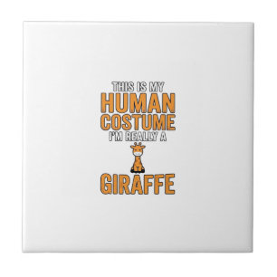 Funny Giraffe Costume Vector Shirt Design_1 Tile