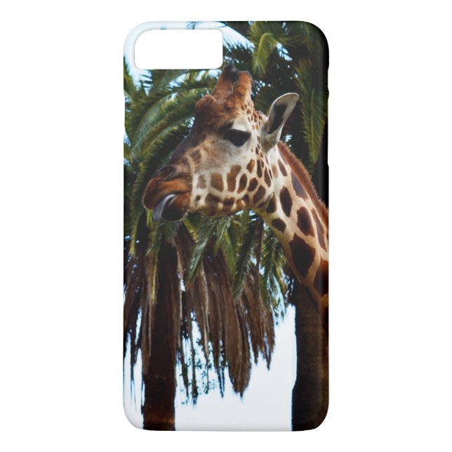 Funny Giraffe Giving A Raspberry, Case-Mate iPhone Case (Back)