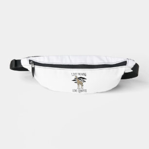 Funny Giraffe Lover Vintage Engraving Shirt Design Bum Bags