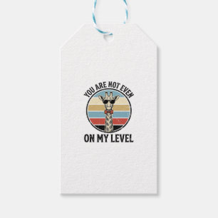Funny Giraffe Quote Vintage Engraving T-Shirt Desi Gift Tags