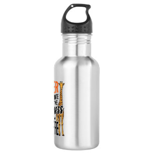 Funny Giraffe Quote Vintage Vector T-Shirt Design_ 532 Ml Water Bottle