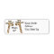 Funny Giraffe Return Address Labels