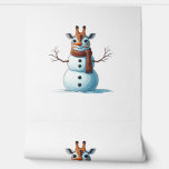 Funny Giraffe Snowman Scarf Christmas Womens Mens  Wallpaper<br><div class="desc">Funny Giraffe Snowman Scarf Christmas Womens Mens Kids</div>