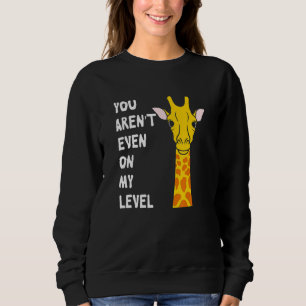 Funny Giraffe Sweatshirt