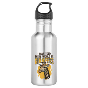 Funny Giraffe Vintage Engraving Shirt Design_1 532 Ml Water Bottle