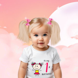 Funny girl baby bodysuit