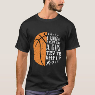 Funny Girls Basketball Shirts Sayings Gifts Kids T