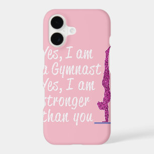 Funny Girls Gymnastics Gift Yes I Am a Gymnast