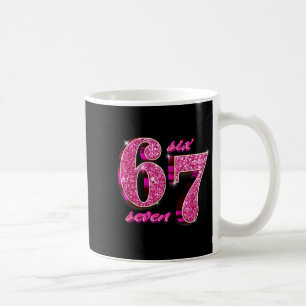 Funny Girls Nk Coquette 67 Six Seven Meme Brainrot Coffee Mug