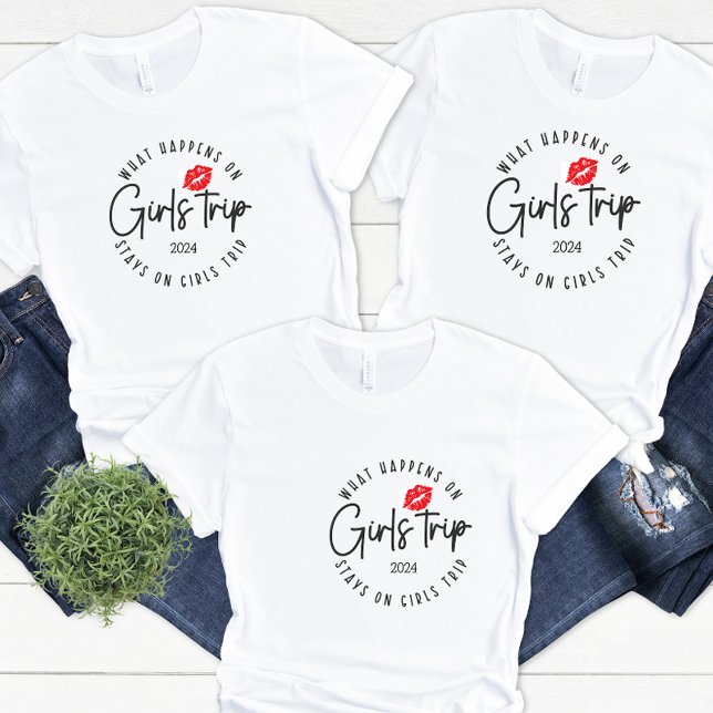 Funny Girls Trip Customisable T-shirt (Creator Uploaded)