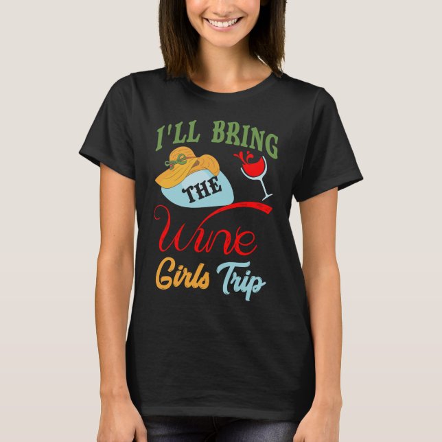 Funny Girls Trip  T-Shirt (Front)