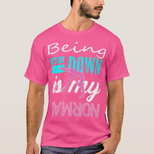 Funny Girls Upside Down Is My Normal Gymnastics Gi T-Shirt