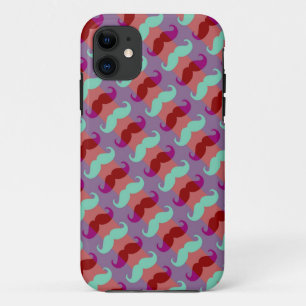 Funny Girly Moustache 6 Case-Mate iPhone Case