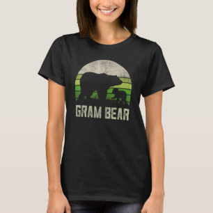 Funny Glam Bear From Grandkids Cub Kids Grandma T-Shirt