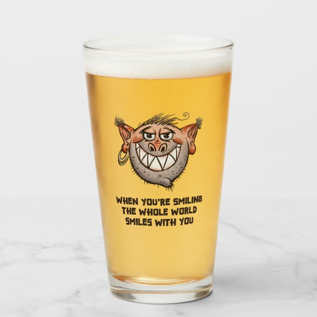 Funny Glass (Front Filled)