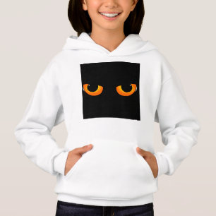 Funny Glowing Spooky Eyes Kids Hoodie