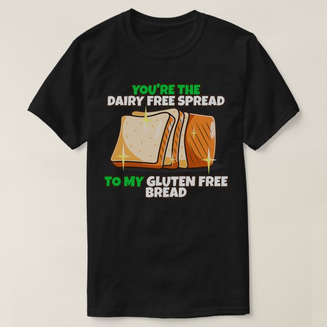 Funny Gluten Free Lifestyle Wheat Celiac Disease A T-Shirt (Design Front)