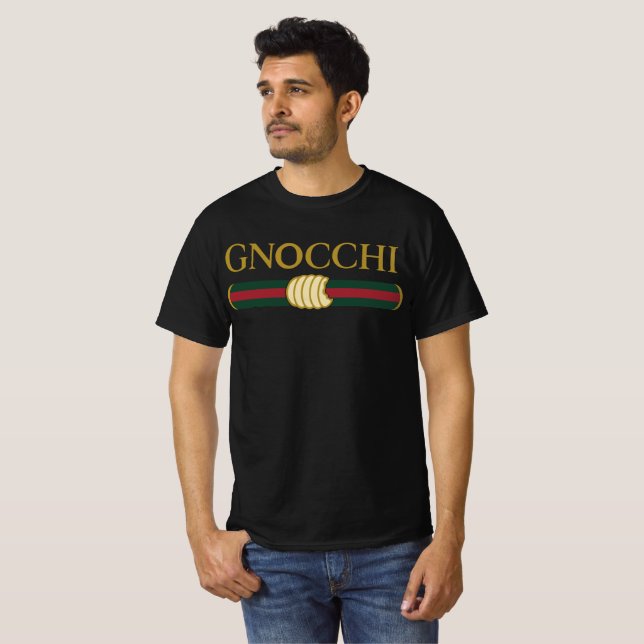 Funny gnocchi Food Pasta Gang T-Shirt (Front Full)
