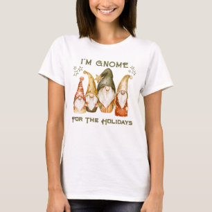 Funny Gnome Christmas Holiday T-Shirt