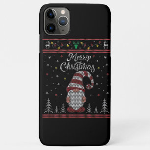 Funny Gnome Merry Christmas Case-Mate iPhone Case