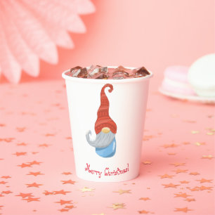 Funny Gnome Paper Cups – Whimsical Disposable 