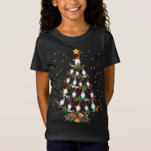 Funny Gnomes Xmas Gift Gnomes Christmas Tree T-Shirt