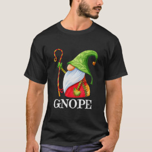 Funny GNOPE Nordic Gnome Scandinavian Elf Swedish T-Shirt