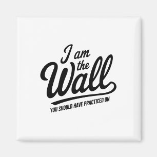 Funny Goalie Quote For Ice Hockey Kids  Magnet