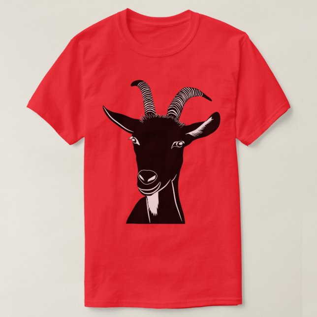 Funny GOAT     (2)  T-Shirt (Design Front)