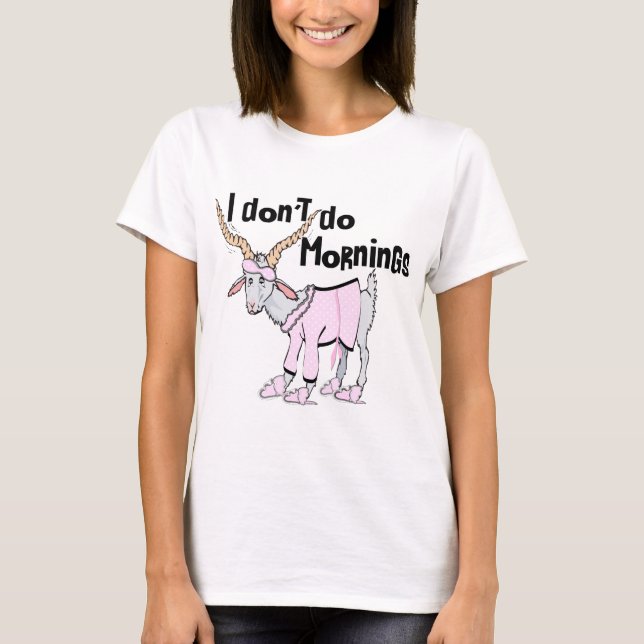 Funny Goat Apparel T-Shirt (Front)