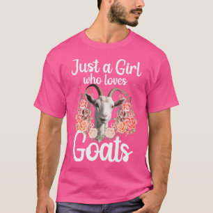 Funny Goat For Girls Women Youth n Goat Lover T-Shirt