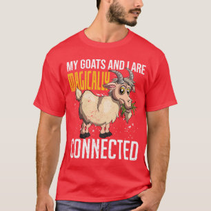 Funny Goat Lover Farming Farmer Farm Animal Goat T-Shirt