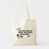 Funny Goat Quote: Goats are Like Potato Chips