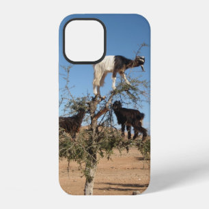 Funny goats in a tree Case-Mate iPhone case