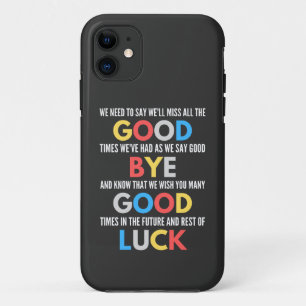 Funny Going Away Farewell Case-Mate iPhone Case