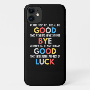 Funny Going Away Farewell Case-Mate iPhone Case