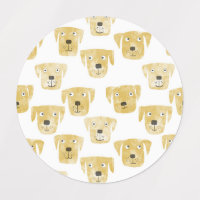 Funny Golden Labrador Retriever Dog