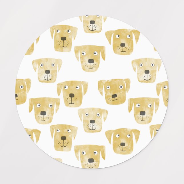 Funny Golden Labrador Retriever Dog (Design 1)