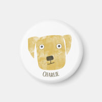 Funny Golden Labrador Retriever Dog Custom Name