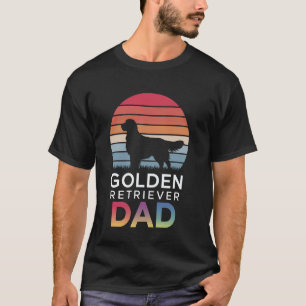 Funny Golden Retriever Dad Funny Golden Retriever T-Shirt