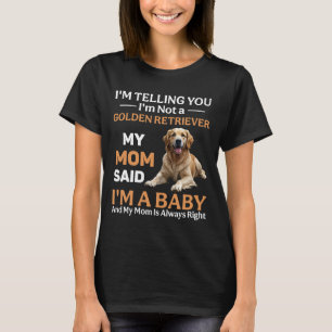 Funny Golden Retriever Dog T-Shirt