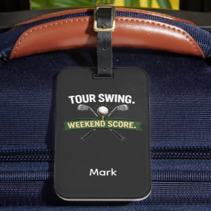 Funny Golf Bag Tag Collection for Golf Addicts 