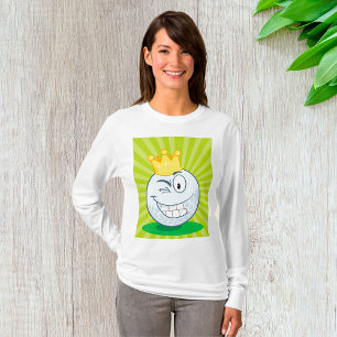 Funny Golf Ball King Of Golfing T-Shirt