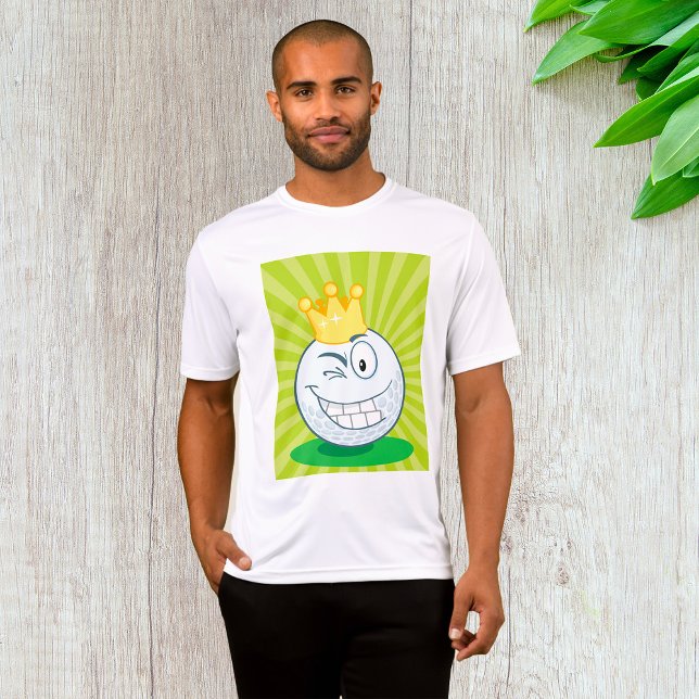 Funny Golf Ball King Of Golfing T-Shirt (Creator Uploaded)