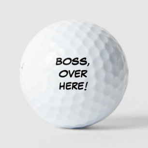 Funny Golf Balls For Boss   Bridgestone e6 