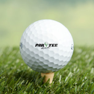 Funny Golf Balls - Personalised Par-Tee Puns