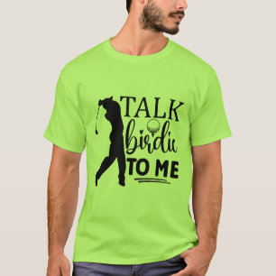 Funny Golf birdie word art  T-Shirt