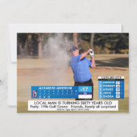 Funny Golf Birthday ⛳📢 Breaking News!